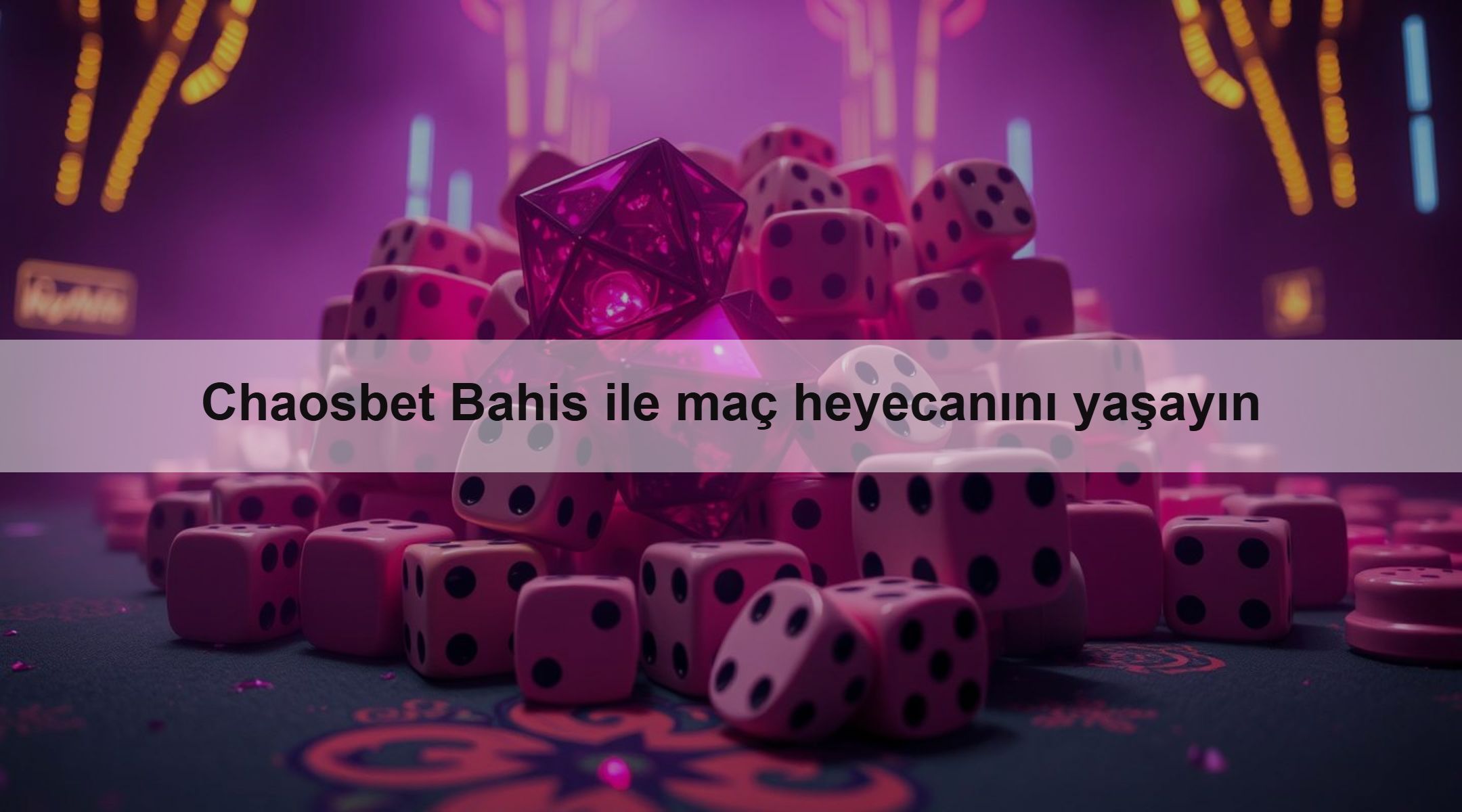 Chaosbet Bahis ile maç heyecanını yaşayın