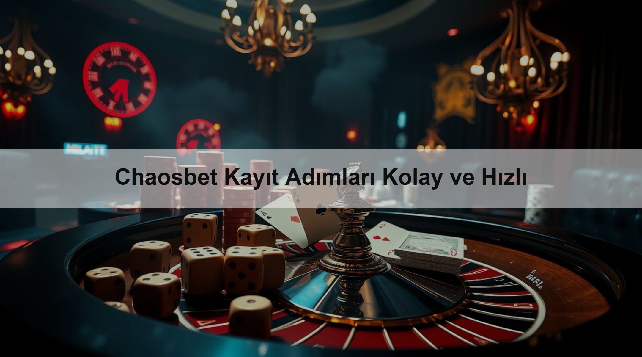 Chaosbet Kayıt Adımları Kolay ve Hızlı