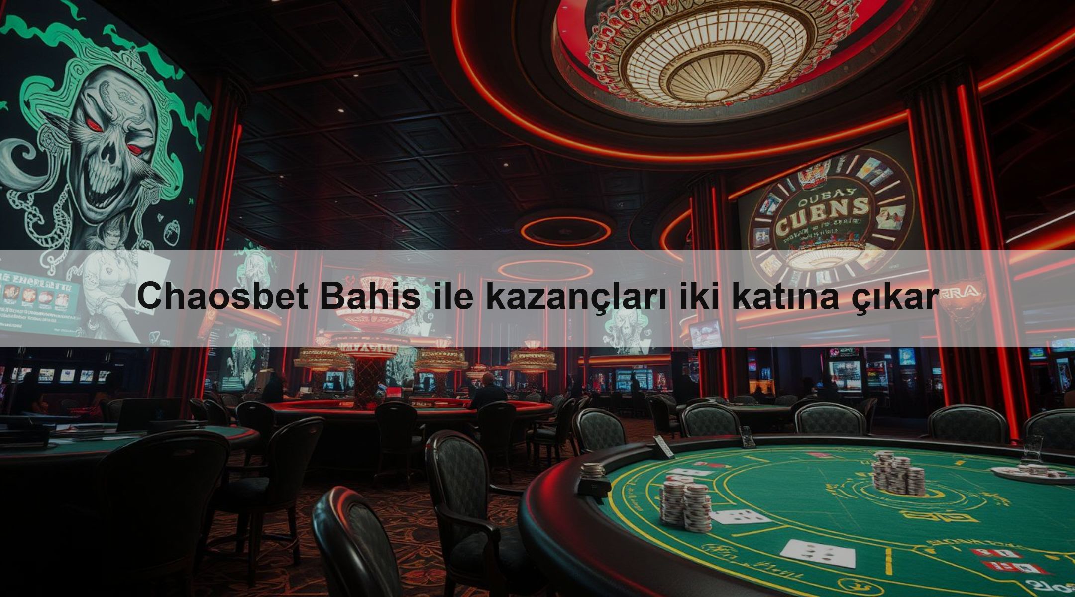 Chaosbet Bahis ile kazançları iki katına çıkar