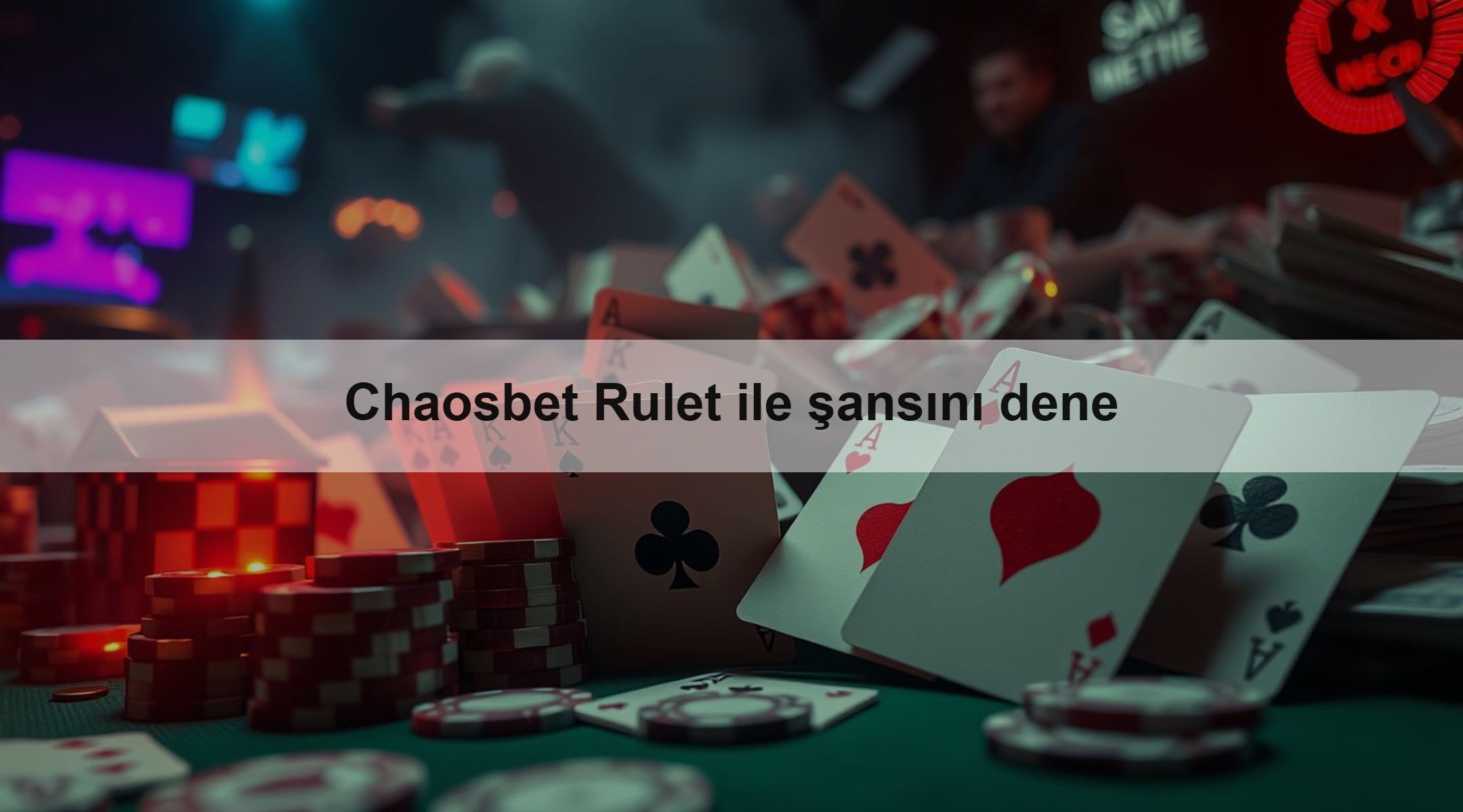 Chaosbet Rulet ile şansını dene