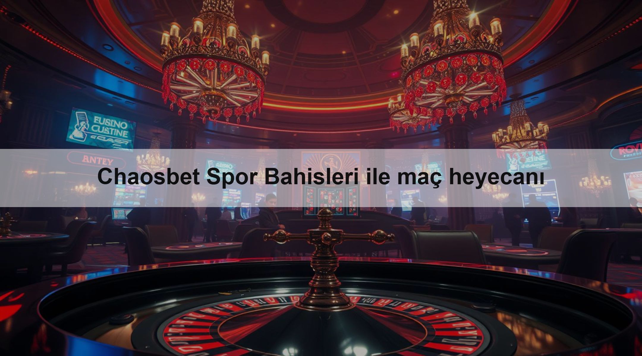 Chaosbet Spor Bahisleri ile maç heyecanı
