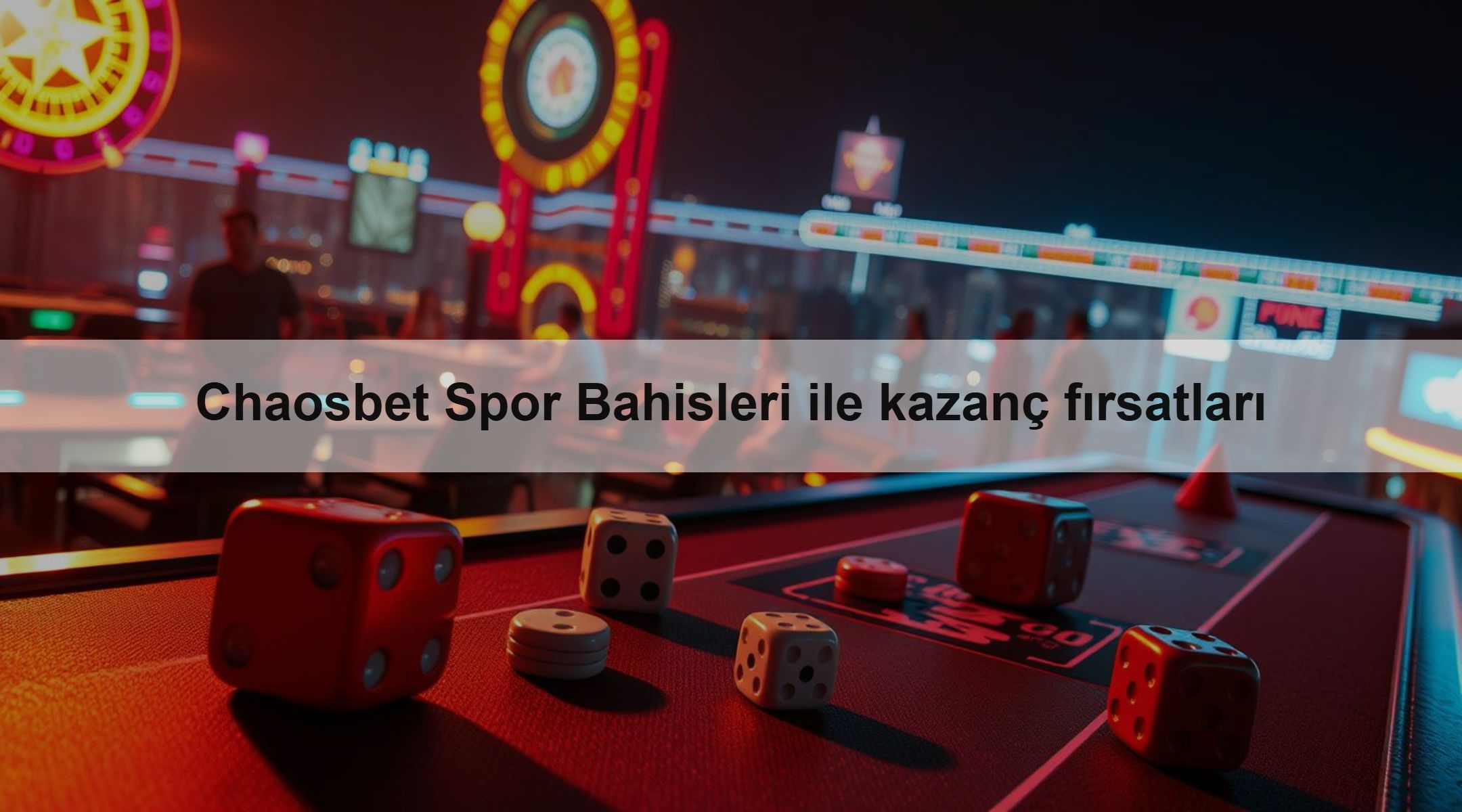 Chaosbet Spor Bahisleri ile kazanç fırsatları